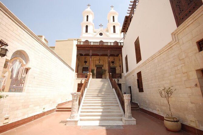 Cairo day tour Pyramids & Sphinx &Museum& old Cairo - Lunch, papyrus, and natural oils