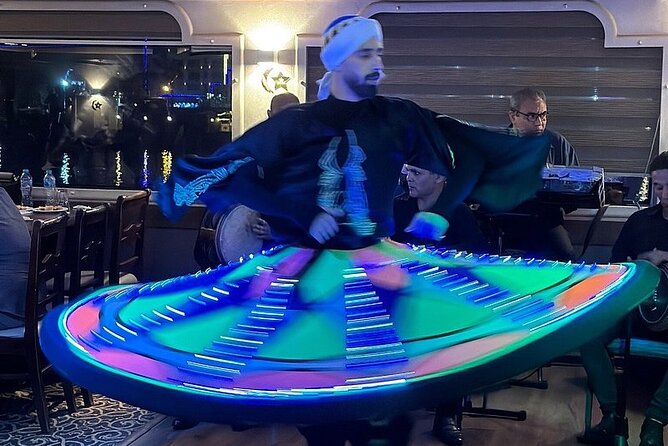 Cairo dinner cruise in Nile River ,Belly Dance and Tanura Show - Choosing sunset or a later Cairo departure
