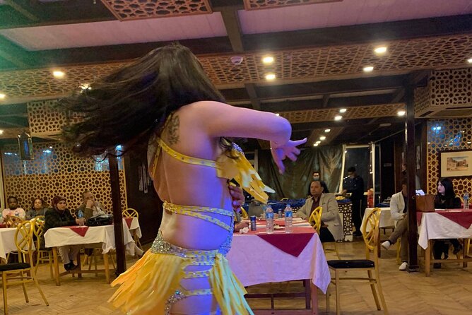 Cairo Dinner Cruise in Nile River With Belly Dancer show - The open buffet and Egyptian dishes
