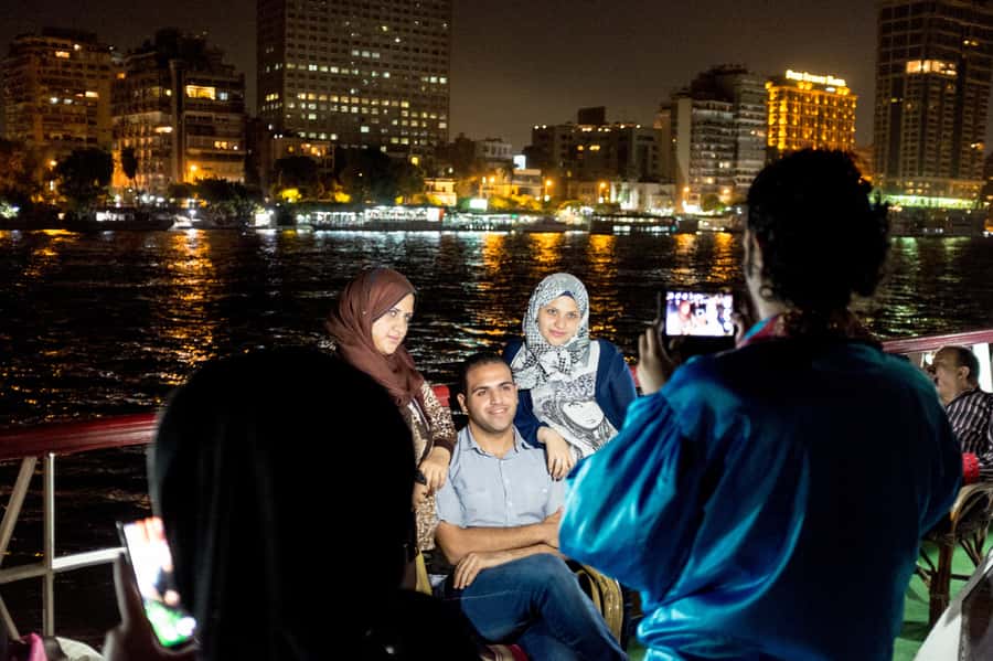 Cairo: Dinner Cruise on the Nile River - Dinner from the open buffet