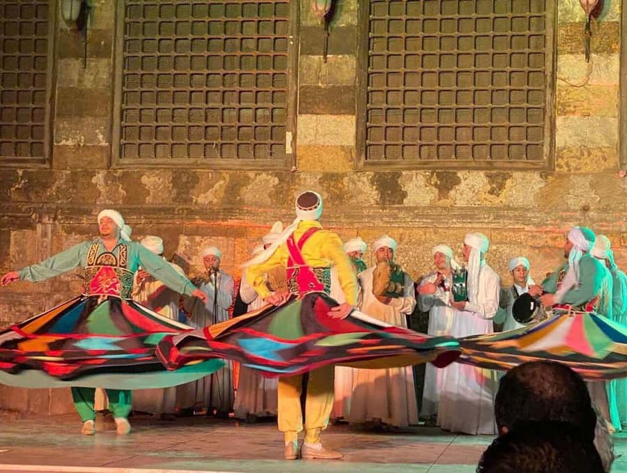 Cairo: Egyptian Heritage Tanoura Dancing Troupe Show - The 16th-century venue in El Azhar