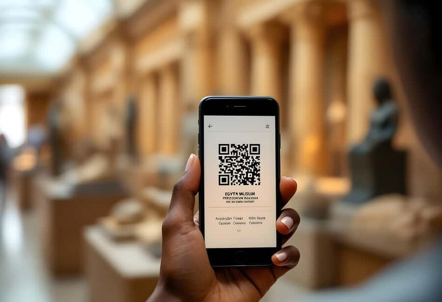 Cairo: Egyptian Museum of Antiquities online QR Ticket - Entering the museum without the ticket-booth wait