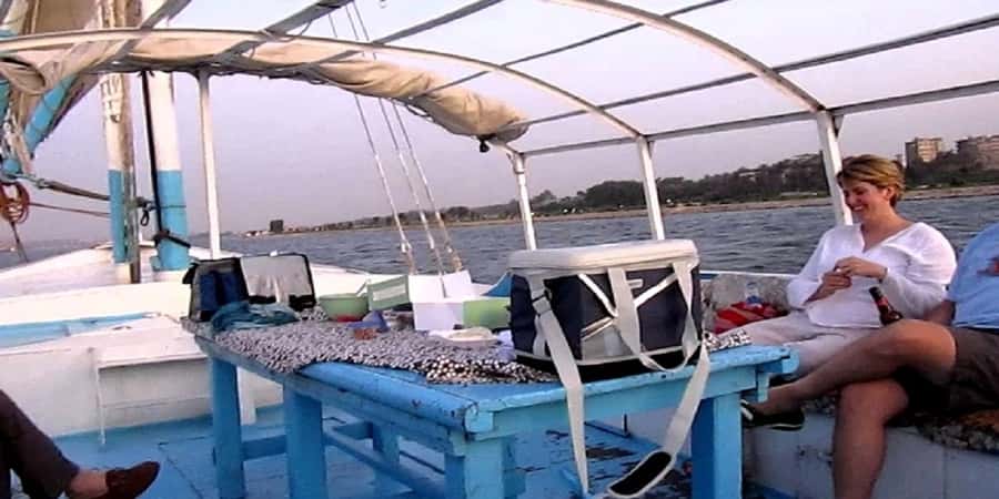 Cairo: Felucca ride on The Nile River with Meals - Sunset, Cairo views, and the city after dark