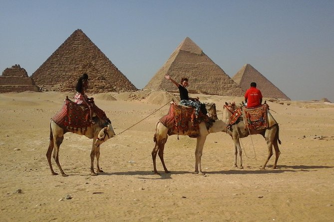Cairo Full-Day Tours to Giza Pyramids ,Egyptian Museum & Bazaar - Khafre, Khufu, and the Great Sphinx