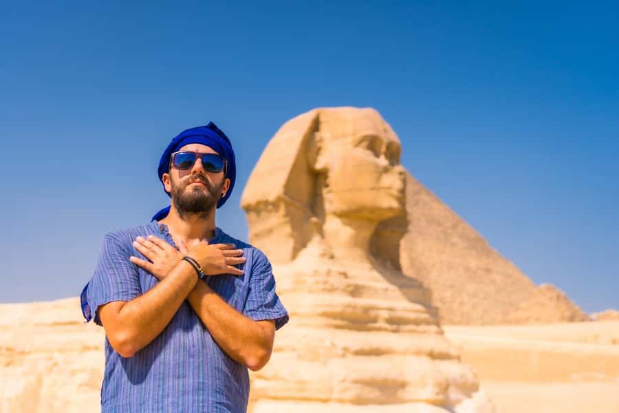Cairo: Giza Pyramids & Sphinx Tour with Camel Ride & Entry - Vendors, photo stops, and optional extras