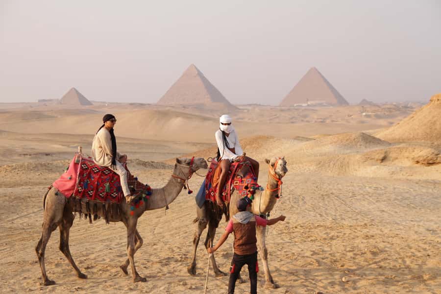 Cairo: Giza Pyramids Tour with Quad Bike Safari & Camel Ride - The Valley Temple and the Sphinx