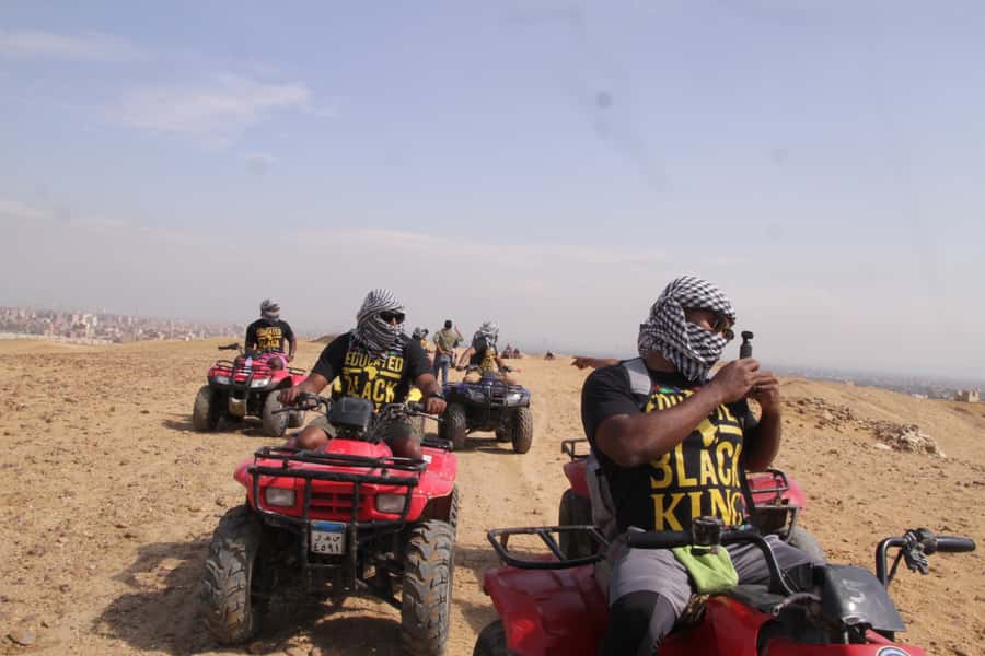 Cairo: Giza Pyramids Tour with Quad Bike Safari & Camel Ride - Seeing Cheops, Chephren, and Mykerinos