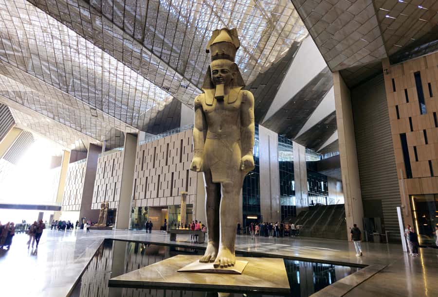 Cairo: Grand Egyptian Museum, Pyramids, Sphinx Tour & Lunch - The Great Sphinx and Khafre’s Valley Temple