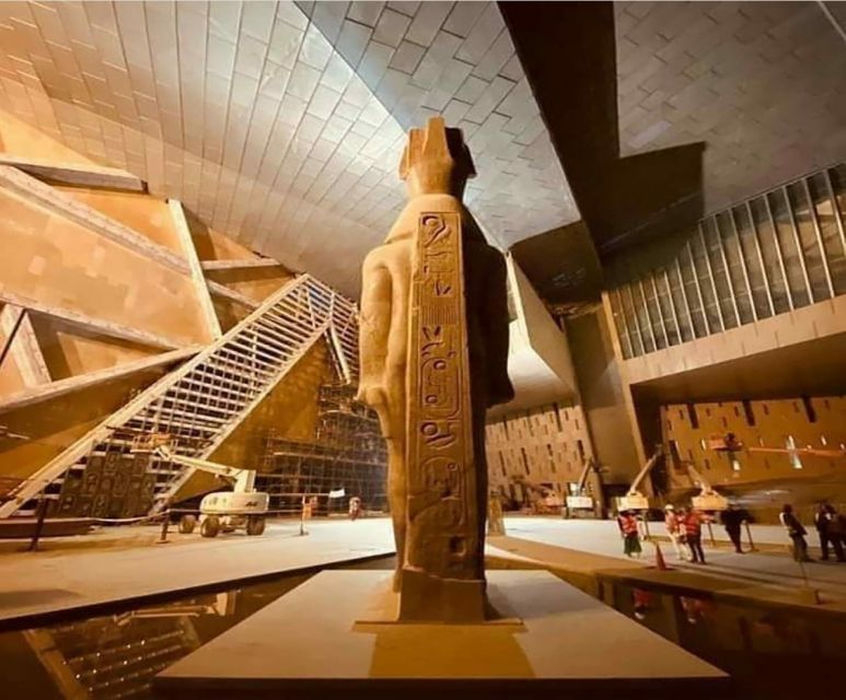 Cairo: Grand Egyptian Museum QR Ticket - Entry, security, and the QR code