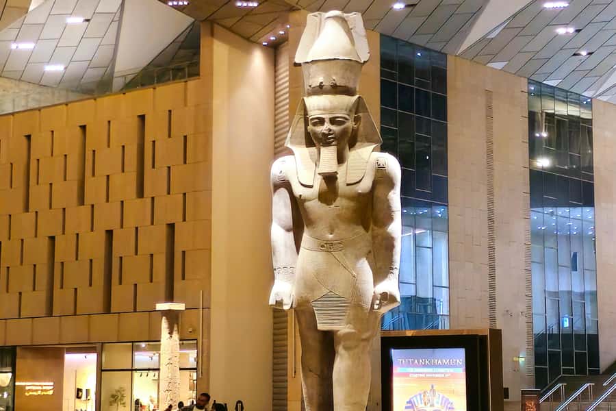 Cairo: Grand Egyptian Museum Ticket w/ Opt. Guide & Transfer - Entering the museum and getting your bearings