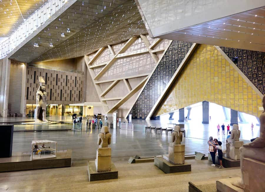 Cairo: Grand Egyptian Museum Ticket w/ Opt. Guide & Transfer - King Tutankhamun’s golden mask