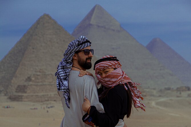Cairo Layover Tours to Giza Pyramids and Sphinx From Cairo Airport - Khafre’s Pyramid and the high viewpoints