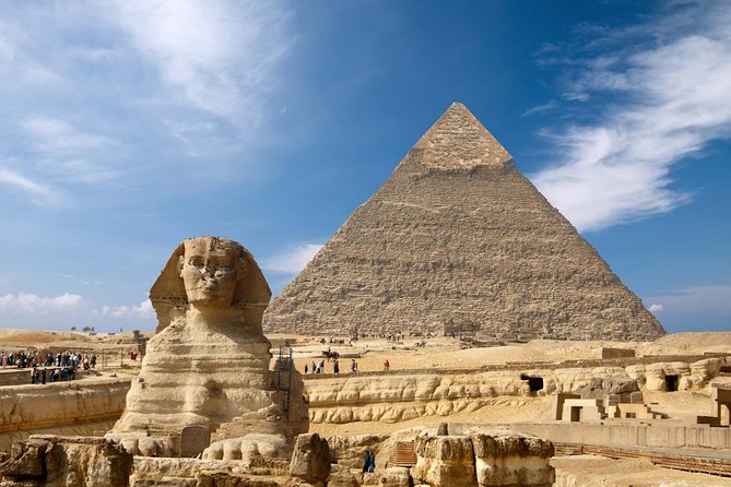 Cairo Layover Tours to Giza Pyramids and Sphinx From Cairo Airport - Menkaure’s Pyramid, the smallest royal pyramid