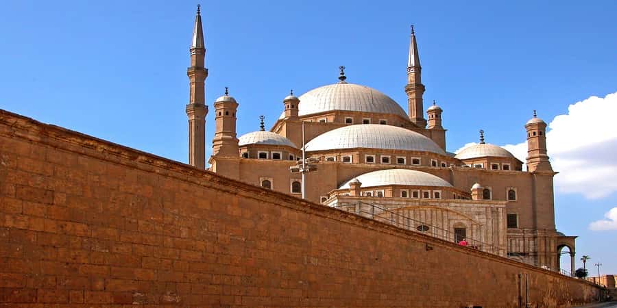 Cairo: Old Cairo Guided Tour by Car with Lunch and Pickup - Muhammad Ali Mosque and the Alabaster interior