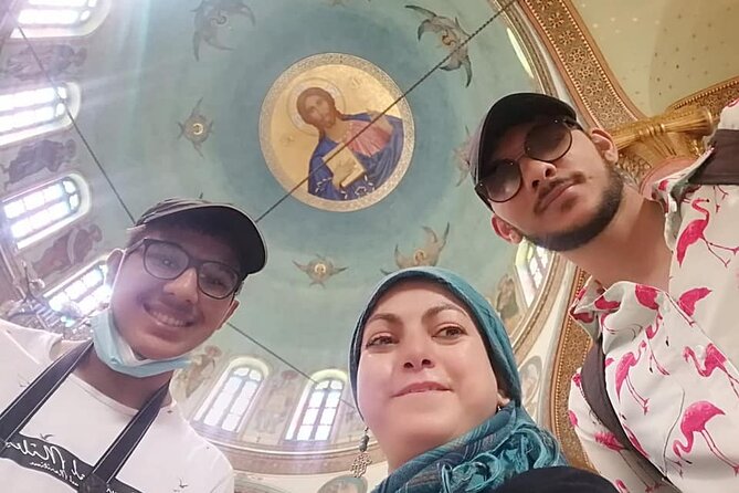 Cairo Old Coptic Church and Monastery St Simon Cave Church - The Holy Crypt and the story of the Holy Family