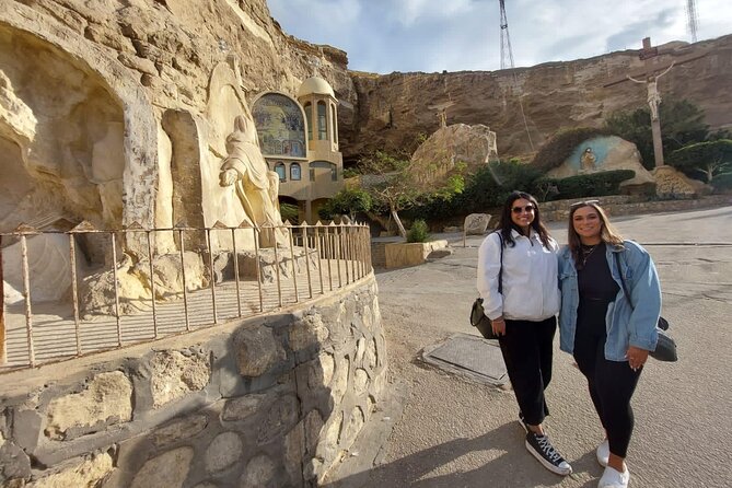 Cairo Old Coptic Church and Monastery St Simon Cave Church - The Hanging Church and its unusual setting