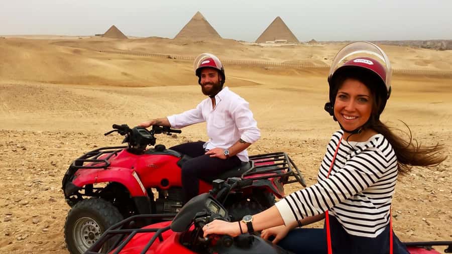 Cairo: Private Quad Bike Desert Tour with Pyramids & Sunset - Key points to know before booking