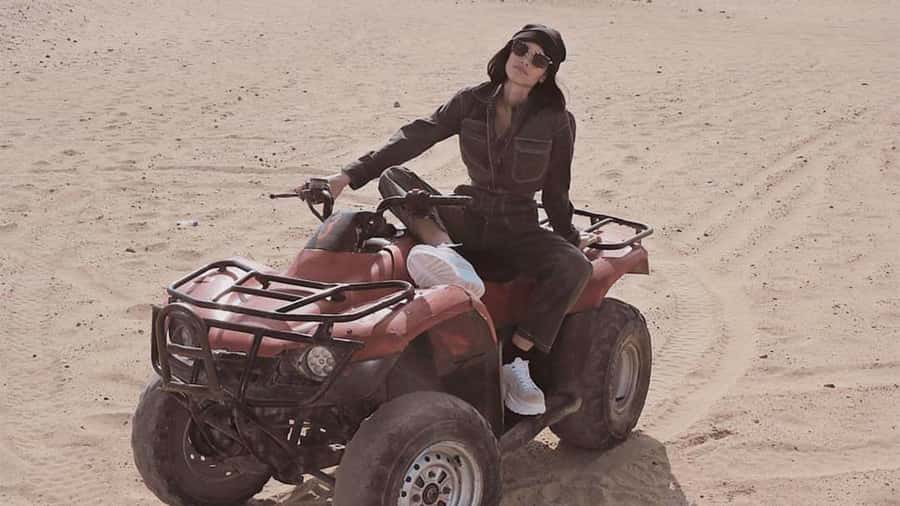 Cairo: Private Quad Bike Desert Tour with Pyramids & Sunset - Sunset, camel riding, and Bedouin traditions