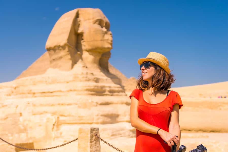 Cairo: Pyramids and Sphinx Tour with River Nile Felucca Ride - The Pyramids of Giza: three monuments, one huge first impression