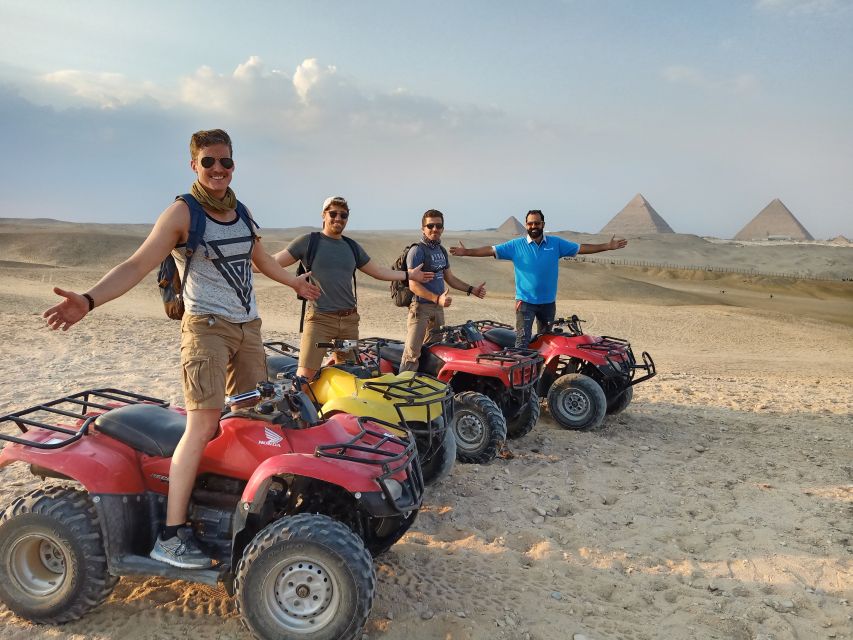 Cairo: Pyramids Quad Bike Adventure & Optional Camel Ride - Should you book the $50 quad and camel experience?