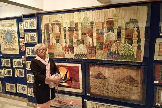 Cairo Shopping tour Private Papyrus Essential oils Bazar Cotton - Pickup from Cairo or Giza