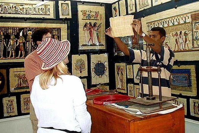 Cairo Shopping tour Private Papyrus Essential oils Bazar Cotton - Mamluk jewelry, cartouches, and the first bazaar stop