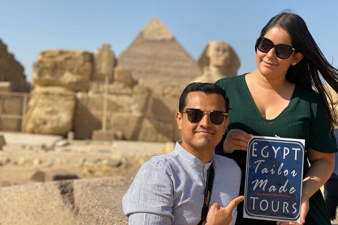 Cairo Sightseeing Tour (Giza Pyramids + Museum + Khan el Khalili Bazaar) - Giza Pyramids and Sphinx: two hours among the giants