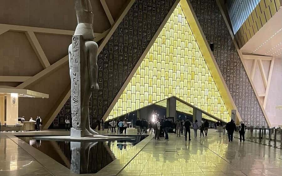 Cairo: The Grand Egyptian Museum Private Guided Tour - Transport, water, and access details