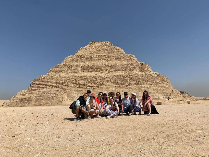 Cairo: Trip Pyramids, Sakkara, & Memphis Tour with Lunch - Memphis and the great statue of Ramses II