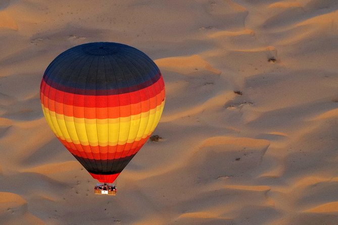 Cheap trip -Luxor: Hot Air Balloon Ride - The Temple of Hatshepsut from above