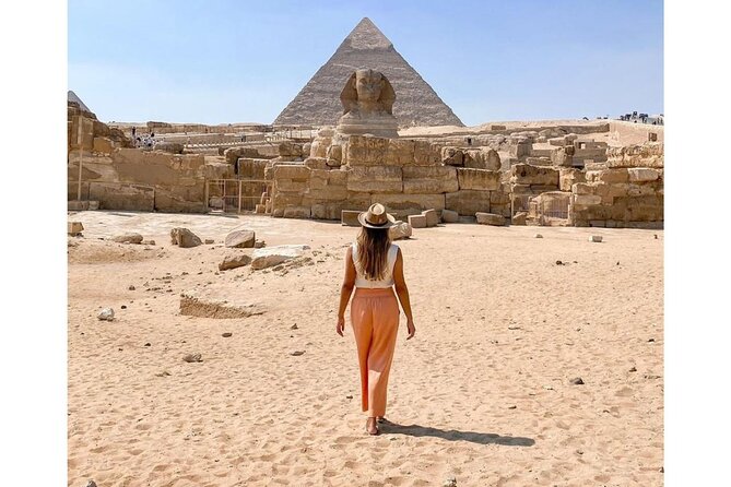 comfort Day tour to Giza pyramids & sphinx, saqqara and Memphis - Three ancient centers in one Cairo day