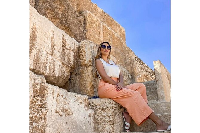 comfort Day tour to Giza pyramids & sphinx, saqqara and Memphis - Giza: Khufu, Khafre, Menkaure, and the Sphinx
