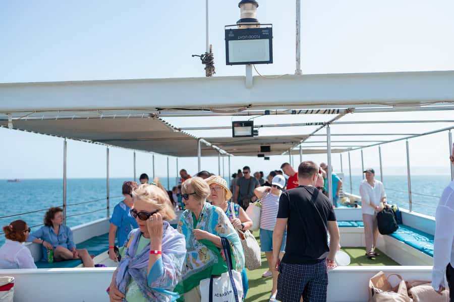 Conquest 2 Hour Semi Submarine with snorkeling from Hurghada - Seeing the reef through the glass windows