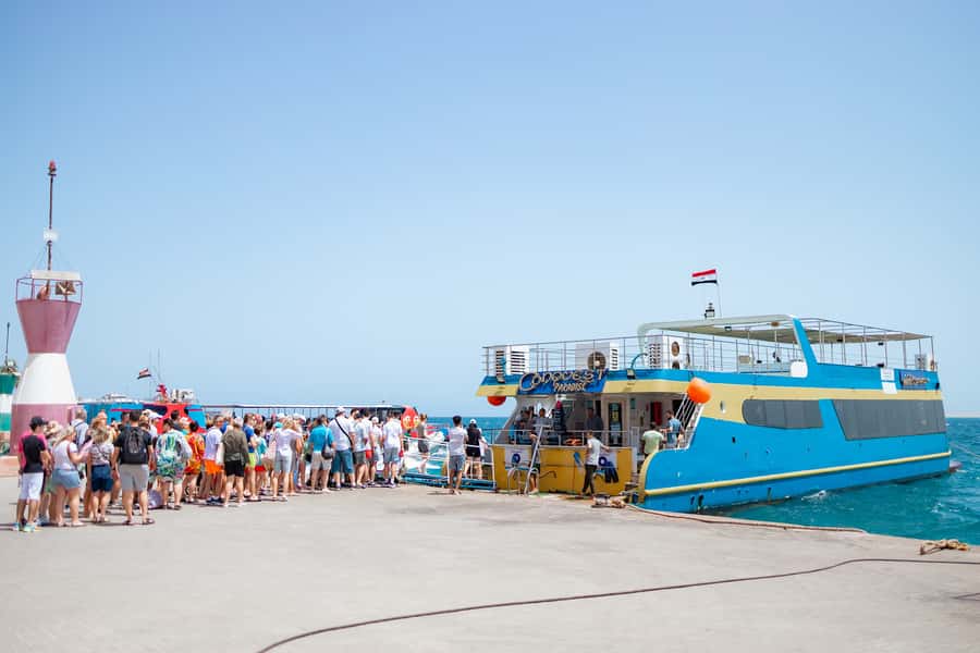 Conquest 2 Hour Semi Submarine with snorkeling from Hurghada - What the two-hour schedule feels like