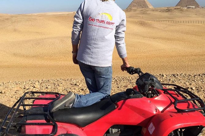Custom Tour to Giza Pyramids and Desert ATV - From Ancient Stone to an ATV in the Sahara