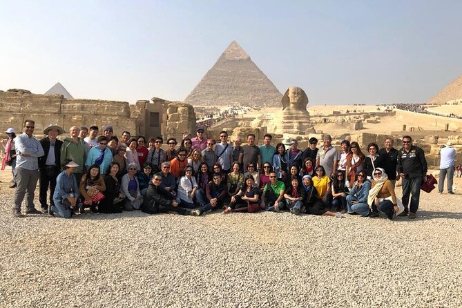 Day Tour at The Pyramids,Memphis,Saqqara - Starting at Giza with Cheops, Chephren, and Menkaure