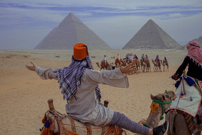 Day Tour To Cairo From Luxor By Flight - Khufu, Menkaure, and Khafre up close