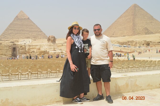 Day Tour Visit Pyramids, Sphinx, Saqqara and Memphis - Giza begins with the three great pyramids
