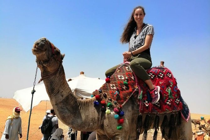 Day Trip to Giza Pyramids Old Cairo Citadel and Bazaar - The Great Sphinx and the classic Cairo photograph