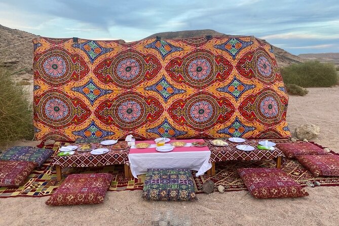 Dining in The Desert - Stargazing through a telescope