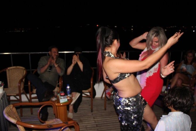 Dinner Cruise Full party & Show & Belly dancer in Sharm El Sheikh - The show: singer, dancer, violinist, DJ, and belly dancing