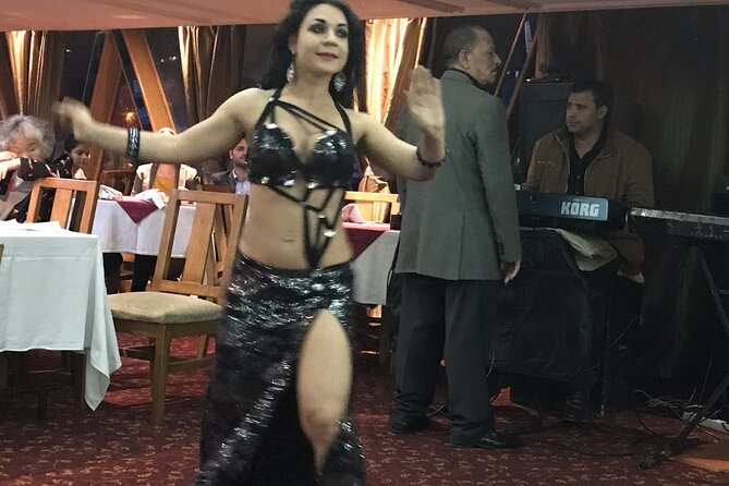 Dinner Cruise on the Nile River in Cairo with Entertainment - Cairo after dark from the Nile