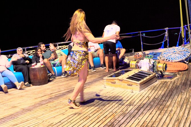 Dinner Cruise with Oriental Show & Seafood Buffet from Sharm El Sheikh - Hotel pickup and the 6 pm start