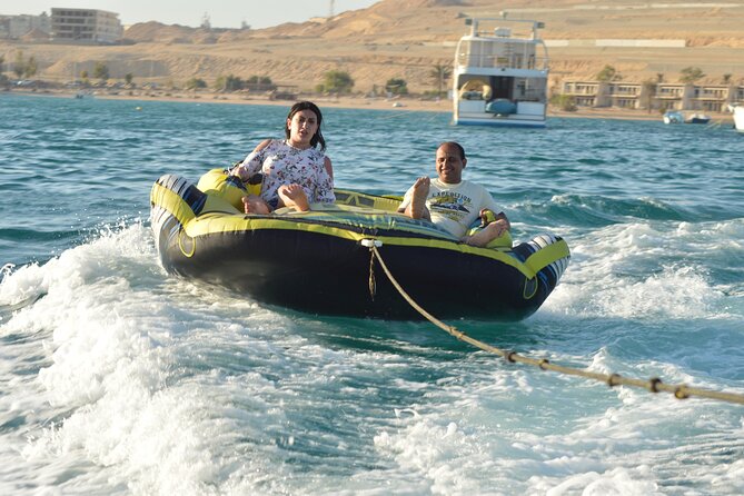 Dolphin House Snorkeling Sea Trip, Water Sport , Lunch - Hurghada - Banana boat and sofa rides