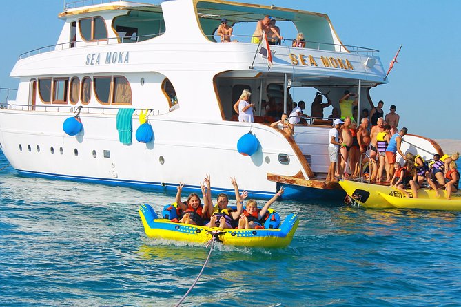 Dolphin Tour in Hurghada - The second snorkeling stop and the water sports finish