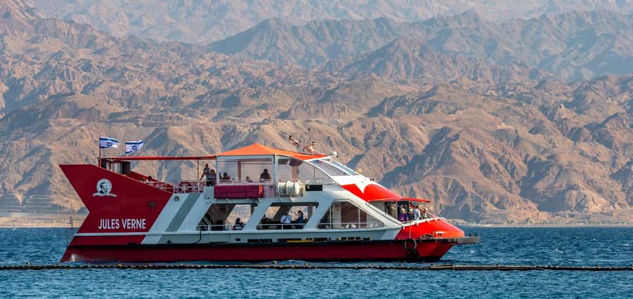 Eilat: 2-Hour Glass-Bottom Boat Tour - The two-hour route around Eilat’s bay