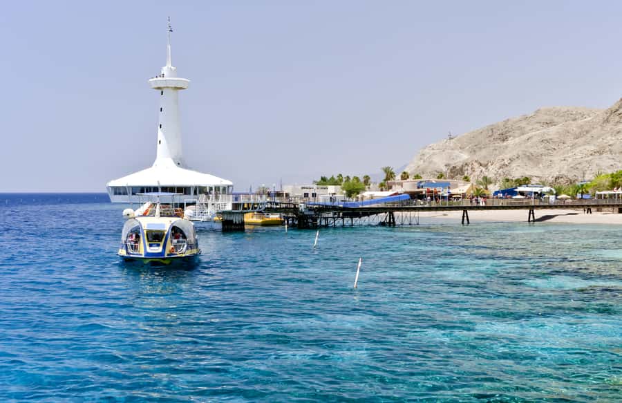 Eilat: 2-Hour Glass-Bottom Boat Tour - Hananya Beach and the first minutes on board
