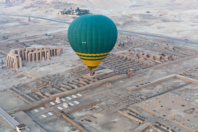 Enjoy Hot Air Balloon,Valley of the kings,Hatshepsut temple in Luxor - The Nile crossing adds useful local character