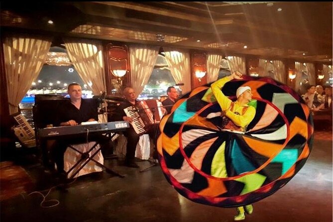 Evening Dinner Nile Cruise in Cairo with Private Transport - Tanoura Spinning and Belly Dancing on Deck
