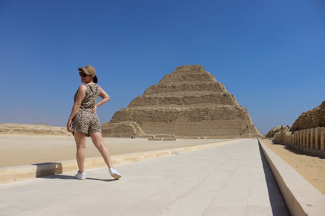 Exploring Egypt's Marvels: Giza, Saqqara, Memphis & Dahshur - The panoramic viewpoint and camel ride